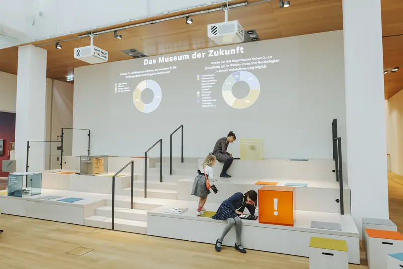 Softedge-Projektion im LVR-LandesMuseum Bonn